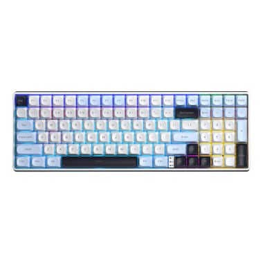 Bàn Phím Cơ Aula S100 Pro 3 Mode | Bluetooth, 2.4G, Brown Switch