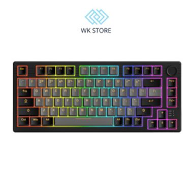 BÀN PHÍM CƠ KHÔNG DÂY DAREU EK75 PRO RGB (BT, 2.4G, USB-C)