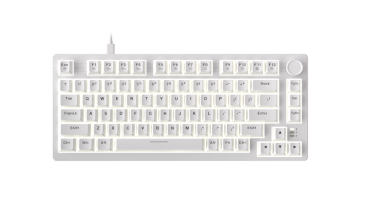 BÀN PHÍM CƠ DAREU EK75 WHITE BLACK DREAM SWITCH