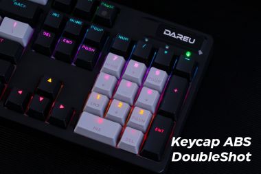 BÀN PHÍM QUANG CƠ DAREU EK1280X BLACK GREY OPTICAL SWITCH