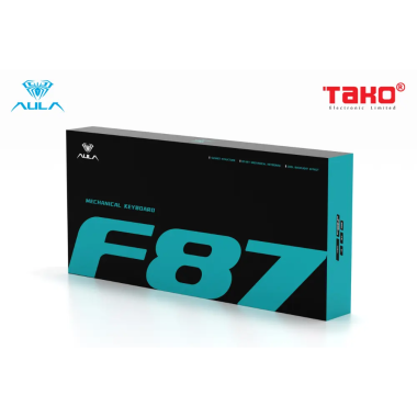BÀN PHÍM CƠ GAMING AULA F87 3 MODE Grey Wood Switch