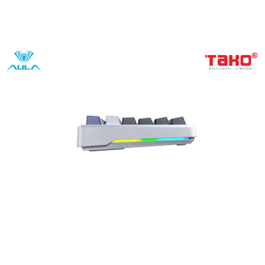 BÀN PHÍM CƠ GAMING AULA F87 3 MODE Grey Wood Switch