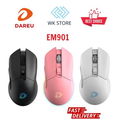 CHUỘT GAMING DAREU EM901 RGB WIRELESS