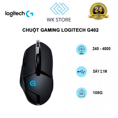 Chuột gaming Logitech G402 Hyperion Fury