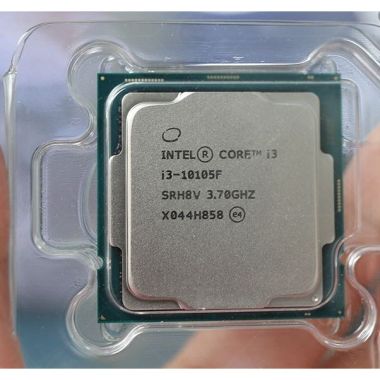 CPU Intel Core i3 10105F | 4.40 GHz, 4 Cores 8 Threads, LGA 1200 Tray ( No box)