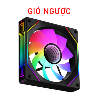 Fan case Xigmatek G20F Infinity Black / White Led Auto RGB