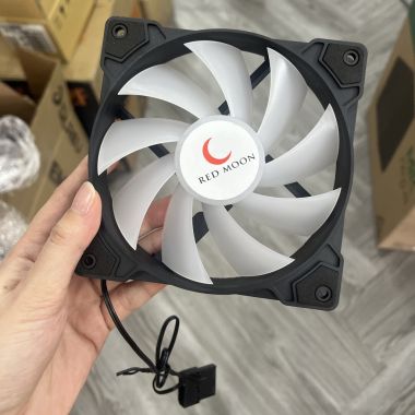 Quạt tản nhiệt - fan case led COOLMOON K8 Auto Led ( không hub )