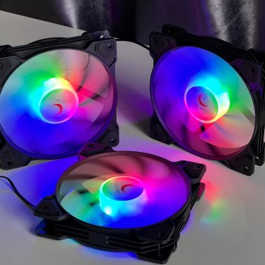 Quạt tản nhiệt - fan case led COOLMOON K8 Auto Led ( không hub )