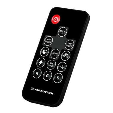 Bộ 3 Quạt tản nhiệt fan case XIGMATEK STARLINK ULTRA ARGB Đen / Trắng