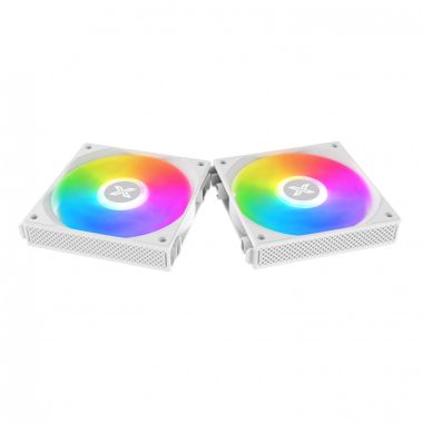 Bộ 3 Quạt tản nhiệt fan case XIGMATEK STARLINK ARGB, MODULAR DESIGN Đen / Trắng