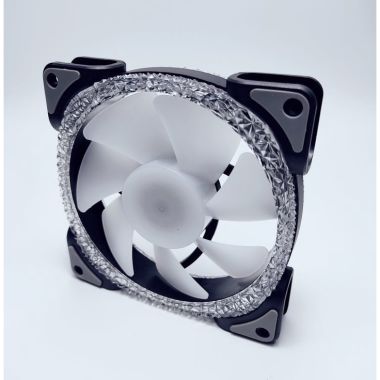 Bộ quạt tản nhiệt fan case máy tính Basic U1 cắm Hub Quạt Coolmoon RGB Đen/Trắng