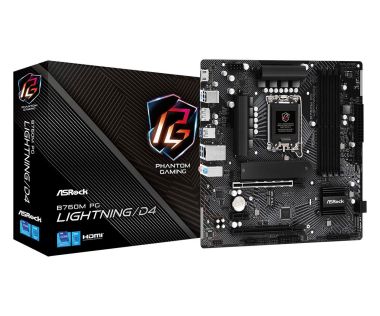 Mainboard ASRock B760M PG Lightning/D4 DDR4
