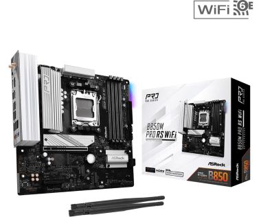 Mainboard AsRock B850M Pro RS WiFi | AM5, 4x DDR5