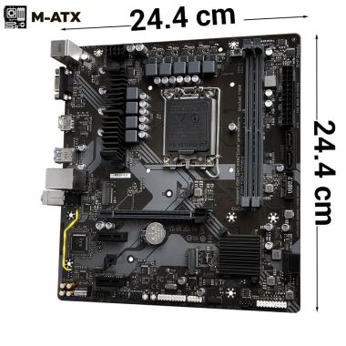 Mainboard Gigabyte B760M D2H DDR4 | M2 / HDMI / D-SUB