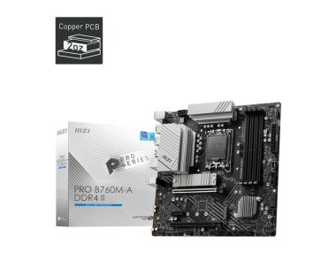 Mainboard MSI PRO B760M-A DDR4 II | LGA 1700