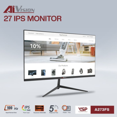 Màn hình AiVision A273FS | 27 inch | Full HD | IPS | 100Hz | 5ms