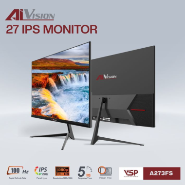 Màn hình AiVision A273FS | 27 inch | Full HD | IPS | 100Hz | 5ms
