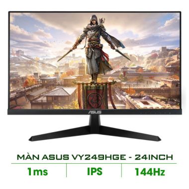 MÀN HÌNH MÁY TÍNH GAMING ASUS VY249HGE (23.8 INCH/FHD/IPS/144HZ/1MS)