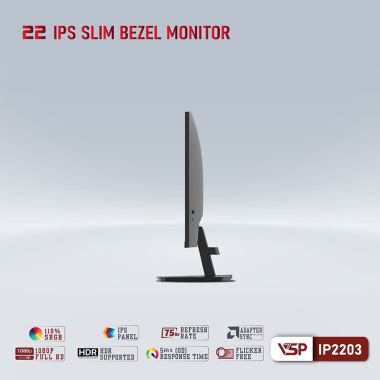 Màn hình VSP IP2203 | 21.5 inch | Full HD | IPS | 75Hz | 5ms