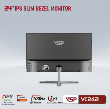 MÀN HÌNH VSP VC242I | 24INCH | IPS | 100HZ | 2MS