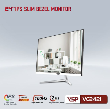 MÀN HÌNH VSP VC242I | 24INCH | IPS | 100HZ | 2MS