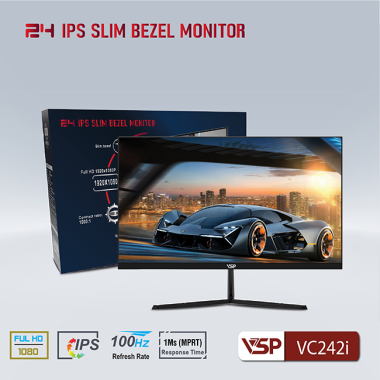 MÀN HÌNH VSP VC242I | 24INCH | IPS | 100HZ | 2MS
