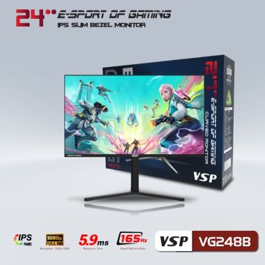 Màn hình Gaming VSP VG248B FHD 24