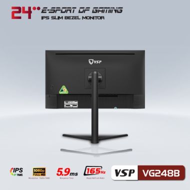 Màn hình Gaming VSP VG248B FHD 24
