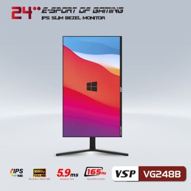 Màn hình Gaming VSP VG248B FHD 24