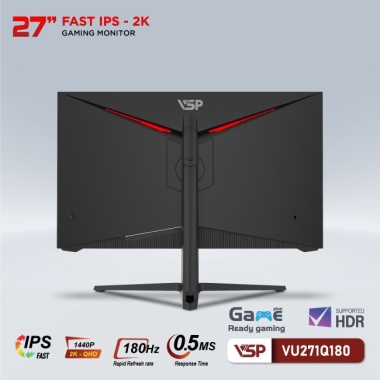 MÀN HÌNH VSP VU271Q180 27 inch | FAST IPS | 2K | 180HZ | 0.5ms