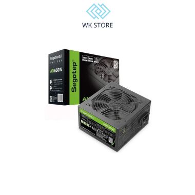 Nguồn máy tính Segotep AN550 / AN650 550W/ 650W 80 Plus Black/White