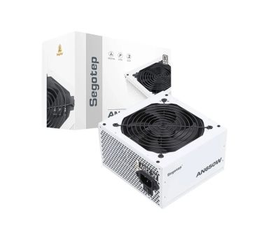 Nguồn máy tính Segotep AN550 / AN650 550W/ 650W 80 Plus Black/White
