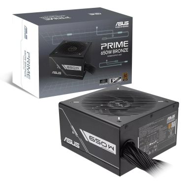 Nguồn Asus Prime 650B Black | 650W/ 80Plus Bronze