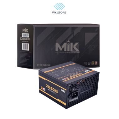 Nguồn MIK C850G | 850W - 87% Efficiency (ATX 3.0 - PCIE 5.0)
