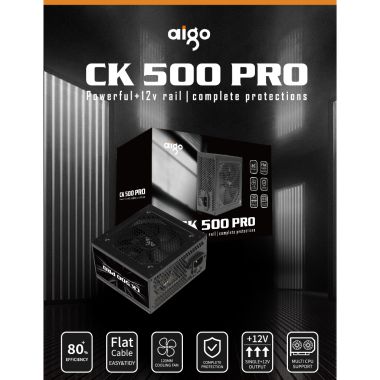 Nguồn Máy Tính AIGO CK500 PRO 500W CST