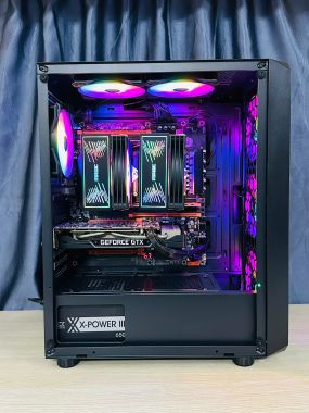 Thùng PC Giả Lập Game / MMO NODE 01 | Dual Xeon 2686 V4, 64GB Ram