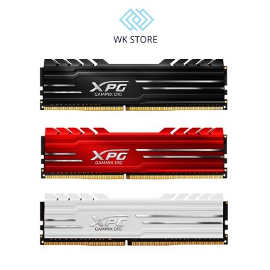 Ram máy tính bàn Adata DDR4 XPG Gammix D10 16GB và 8GB Bus 3200MHz