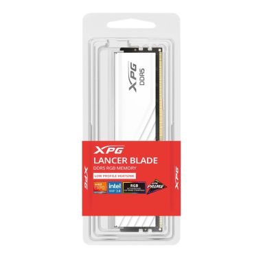 Ram Adata Lancer Blade White RGB 16GB DDR5 6000MHz (AX5U6000C3616G-SLABRWH)