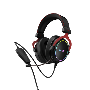 Tai Nghe Dareu EH925L Black Red