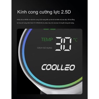Tản Nhiệt Nước CPU COOLLEO ICE FAIRY 360 DIG Black