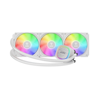 Tản nhiệt nước Gamdias AURA GL360 V2 ARGB Black/ White