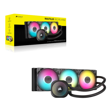 Tản nhiệt nước Corsair NAUTILUS 360 ARGB Black