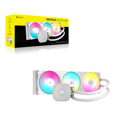 Tản nhiệt nước Corsair NAUTILUS 360 ARGB White