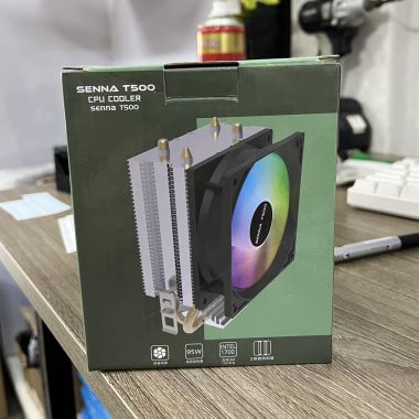 TẢN NHIỆT KHÍ CPU SENNA T500 BLACK RGB