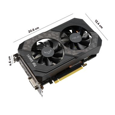 Card màn hình VGA ASUS TUF Gaming GeForce GTX 1660 SUPER 6GB GDDR6 OC