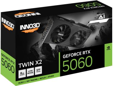 VGA Inno3D Geforce RTX 5060 Twin X2 8GB GDDR7