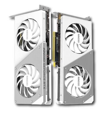 VGA INNO3D RTX 4060 Ti 16GB TWIN X2 OC WHITE