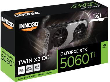 VGA Inno3D RTX 5060 TI 8GB Twin X2 OC GDDR7