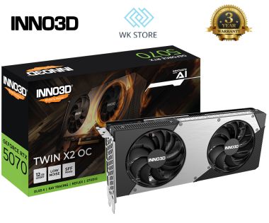 VGA INNO3D GeForce RTX 5070 TWIN X2 12GB GDDR7