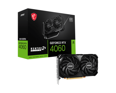 VGA MSI RTX 4060 VENTUS 2X BLACK 8GB OC